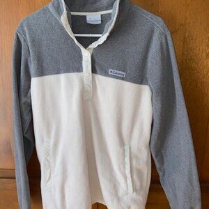 Lady's Columbia Fleece Pullover Large